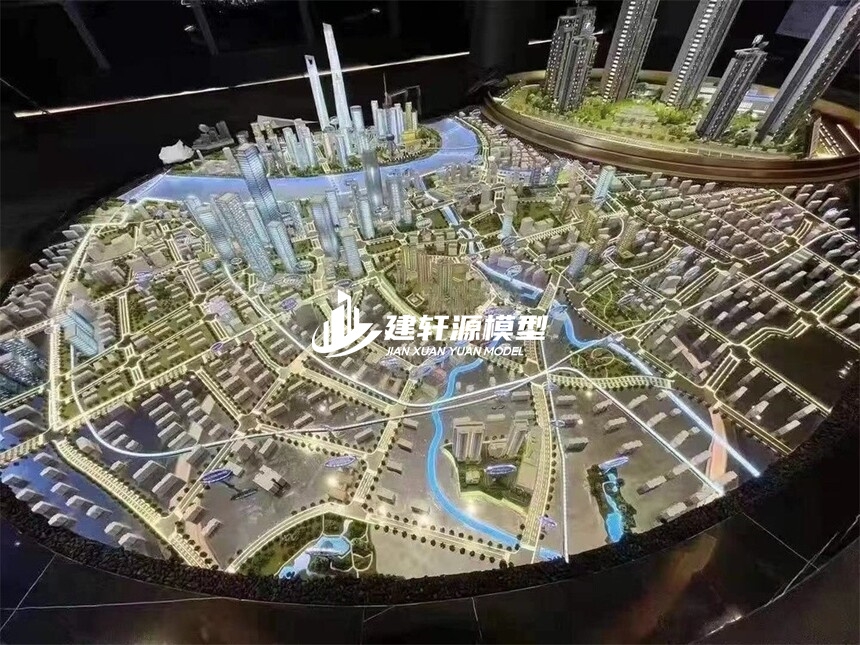 秦城规划模型制作