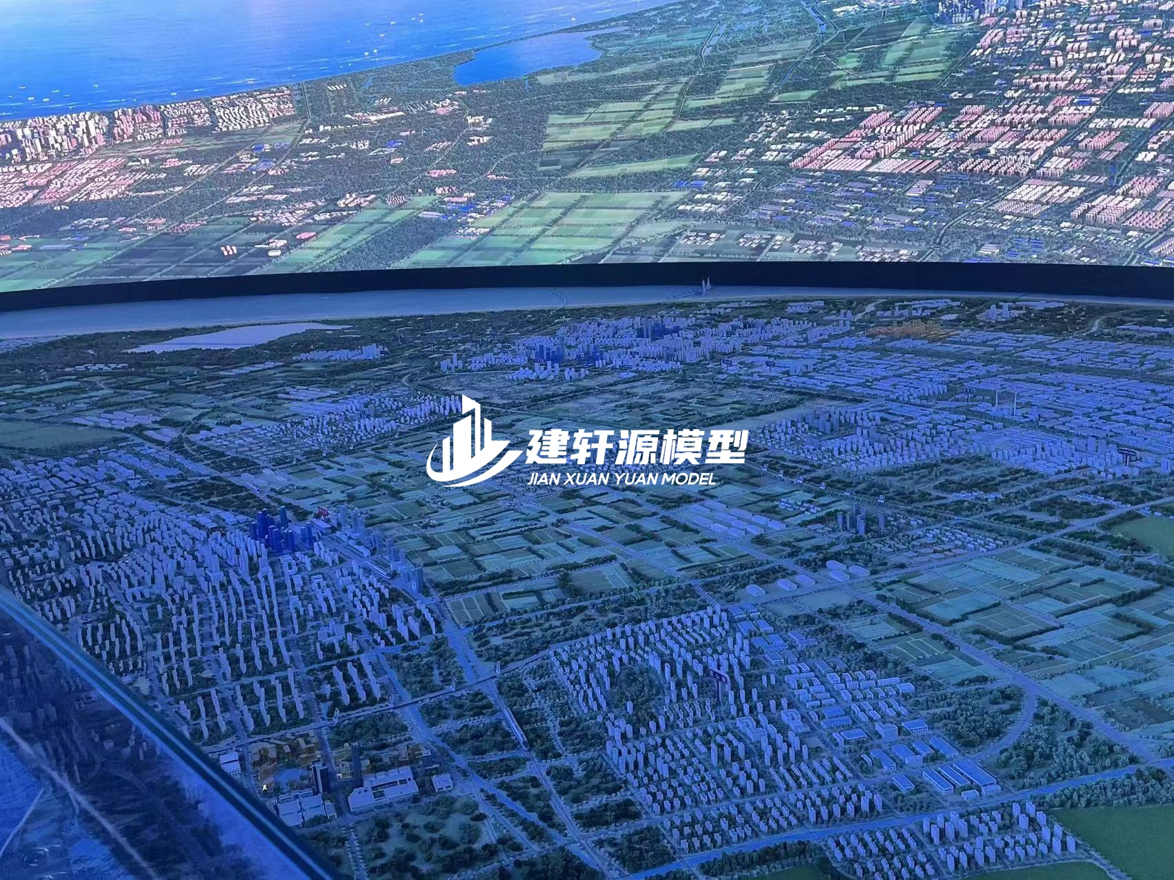 秦城城市规划模型制作