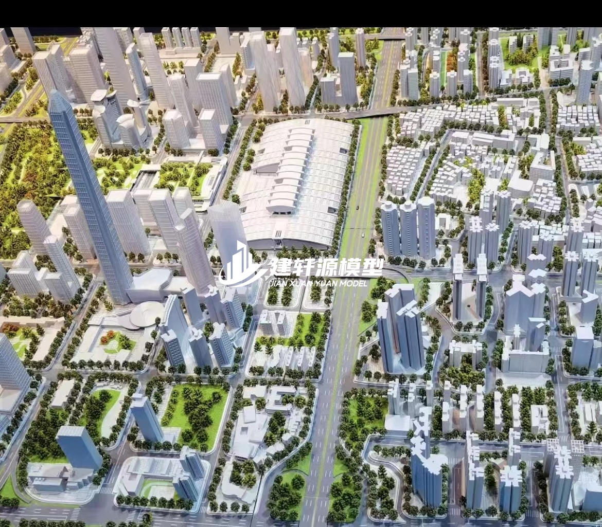 秦城城市规划模型