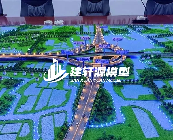 秦城高速公路沙盘定制